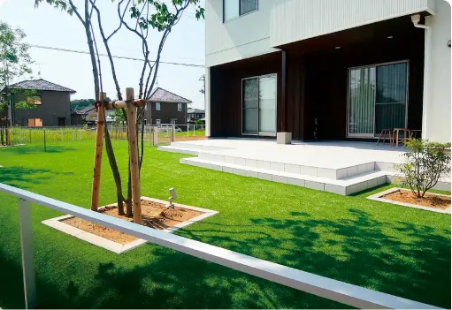 リアリーターフ 高機能人工芝の施工例1